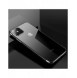 Clear Color fodral TPU gelöverdrag med metallram för Samsung Galaxy S22 svart