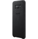 EF-XG955ASE Samsung Alcantara Cover Skal till G955 Galaxy S8 Plus - Mörkgrå
