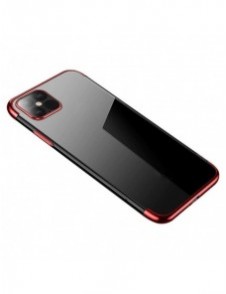 Clear Color fodral metalliskt täckande gelöverdrag för xiaomi redmi note 11 pro + 5g / 11 pro 5g / 11 pro red