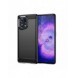 Carbon Case flexibelt täckfodral Oppo Find X5 svart
