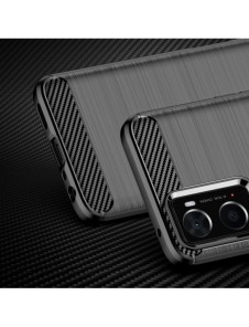 Kolfodral Flexibelt TPU-skydd för Oppo A76 / Oppo A36 / Realme 9i svart