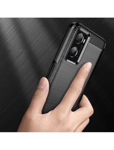 Kolfodral Flexibelt TPU-skydd för Oppo A76 / Oppo A36 / Realme 9i svart