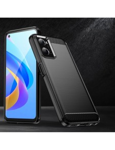 Kolfodral Flexibelt TPU-skydd för Oppo A76 / Oppo A36 / Realme 9i svart