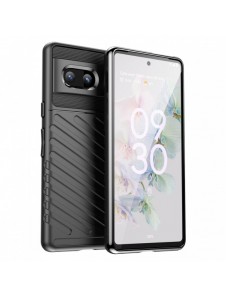 Thunder Case flexibelt pansarskal för Google Pixel 7 svart
