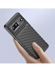 Thunder Case flexibelt pansarskal för Google Pixel 7 svart