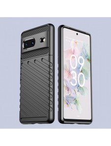 Thunder Case flexibelt pansarskal för Google Pixel 7 svart