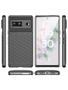 Thunder Case flexibelt pansarskal för Google Pixel 7 svart
