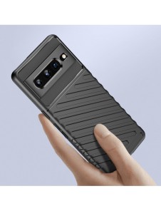 Thunder Case flexibelt pansarskal för Google Pixel 7 Pro svart
