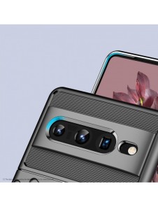 Thunder Case flexibelt pansarskal för Google Pixel 7 Pro svart
