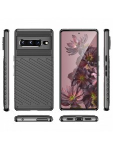 Thunder Case flexibelt pansarskal för Google Pixel 7 Pro svart