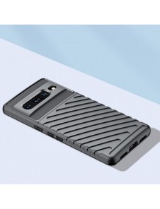 Thunder Case flexibelt pansarskal för Google Pixel 7 Pro svart