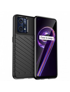 Thunder Case Flexibelt pansarskal för Realme 9 Pro + (9 Pro Plus) svart