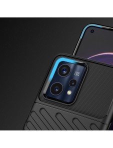 Thunder Case Flexibelt pansarskal för Realme 9 Pro + (9 Pro Plus) svart