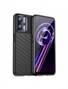 Thunder Case flexibelt pansarskal Realme 9 Pro svart