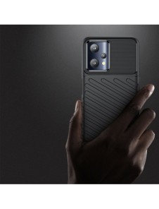 Thunder Case flexibelt pansarskal Realme 9 Pro svart