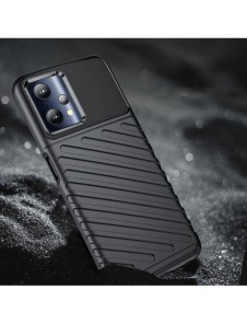 Thunder Case flexibelt pansarskal Realme 9 Pro svart