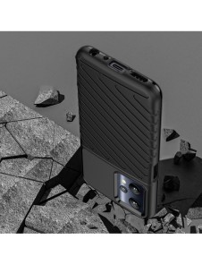 Thunder Case flexibelt pansarskal Realme 9 Pro svart