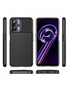 Thunder Case flexibelt pansarskal Realme 9 Pro svart