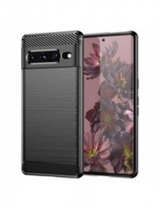Carbon Case Flexibelt skal för Google Pixel 7 Pro svart