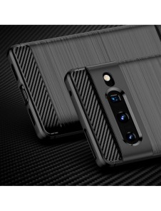 Carbon Case Flexibelt skal för Google Pixel 7 Pro svart