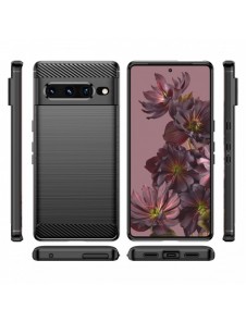 Carbon Case Flexibelt skal för Google Pixel 7 Pro svart