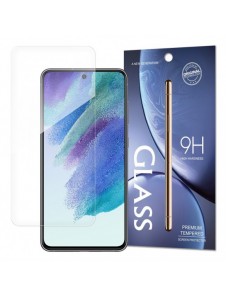 Härdat glas 9H skärmskydd för Samsung Galaxy S21 FE (förpackning - kuvert)