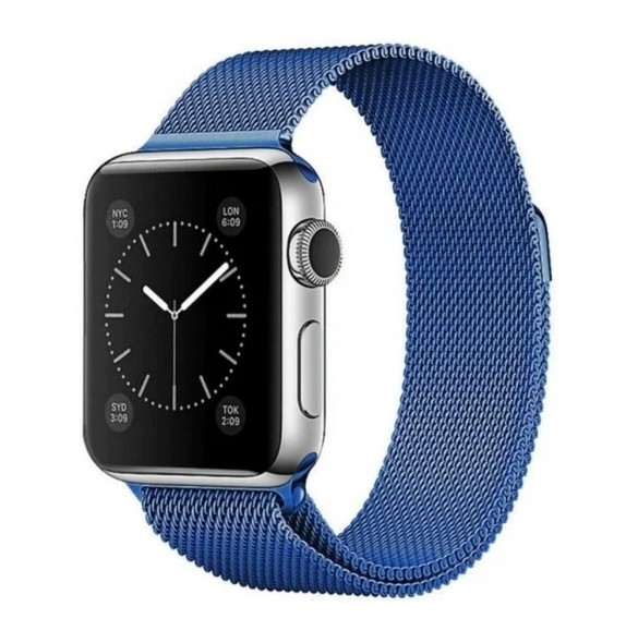 Magnetband Watch 7 45mm Magnetic Band Armband Blå Armband