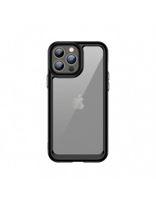 Outer Space Fodral för iPhone 12 Pro hårt skal med gelram svart