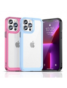 Outer Space Fodral för iPhone 12 Pro hårt skal med gelram svart