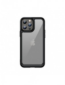 Outer Space Fodral för iPhone 12 Pro Max hårt skal med gelram svart