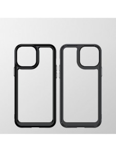 Outer Space Case Fodral för iPhone 12 Pro Max hårt skal med Gel Ram Röd