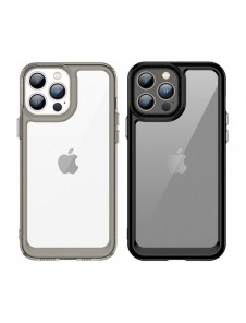 Outer Space Case Fodral för iPhone 12 Pro Max hårt skal med Gel Ram Röd