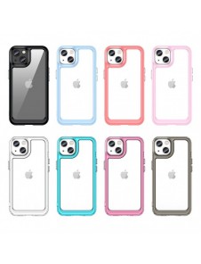 Outer Space Case-fodral för iPhone 13 hårt skal med en gelram svart