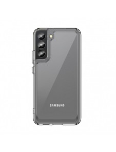 Outer Space Case Fodral för Samsung Galaxy S22 + (S22 Plus) hårt skal med gelram Transparent