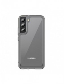 Outer Space Case Fodral för Samsung Galaxy S22 + (S22 Plus) hårt skal med gelram Transparent
