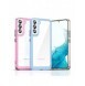 Outer Space Case Fodral för Samsung Galaxy S22 + (S22 Plus) hårt skal med gelram Transparent