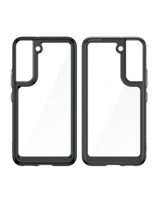 Outer Space Case Fodral för Samsung Galaxy S22 + (S22 Plus) hårt skal med gelram Transparent