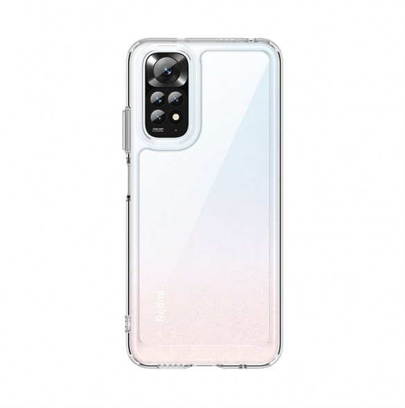 Outer Space Case Fodral för Xiaomi Redmi Note 11 Hårt skal med Gel Frame Transparent