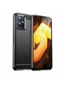 Kolfodral flexibel täckhylsa Vivo Y55 / Y75 / Y33s / iQOO Z6 / iQOO U5 svart