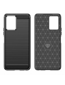 Kolfodral flexibel täckhylsa Vivo Y55 / Y75 / Y33s / iQOO Z6 / iQOO U5 svart