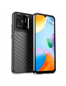 Thunder Case Flexibelt pansarskal till Xiaomi Redmi 10C svart