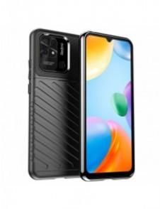 Thunder Case Flexibelt pansarskal till Xiaomi Redmi 10C svart