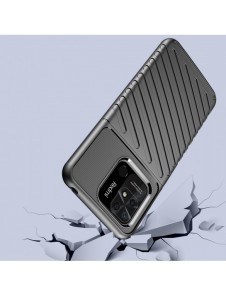 Thunder Case Flexibelt pansarskal till Xiaomi Redmi 10C svart