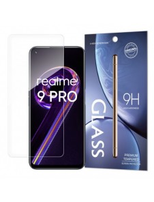 Härdat glas 9H skärmskydd för Realme 9 Pro (förpackning - kuvert)