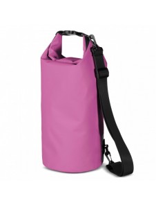 PVC vattentät ryggsäcksväska 10l - rosa