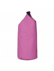 PVC vattentät ryggsäcksväska 10l - rosa
