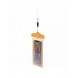 PVC vattentätt telefonfodral med snodd - orange