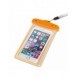 PVC vattentätt telefonfodral med snodd - orange
