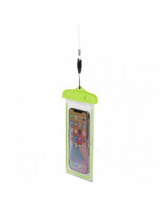 PVC vattentätt telefonfodral med rem - grön