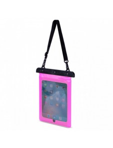 Vattentätt PVC tablettfodral - rosa
